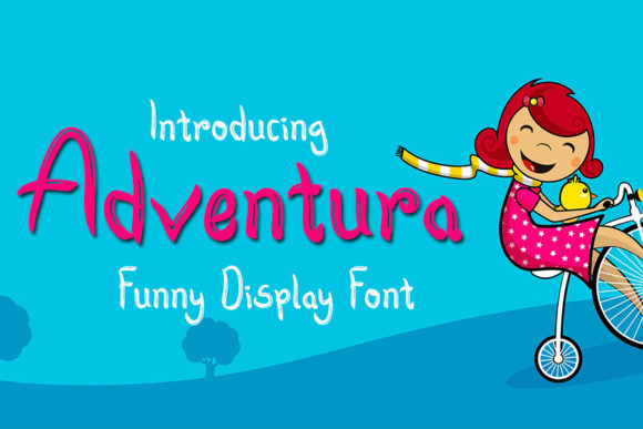 Adventura Font Adds Joy to Design Projects