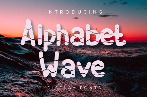 Alphabet Wave: A Trendsetting Display Font for Modern Designers and Creators