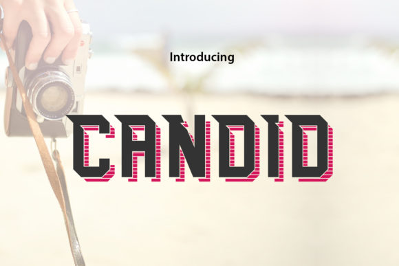 Candid: A Joyful Display Font That Elevates Your Designs