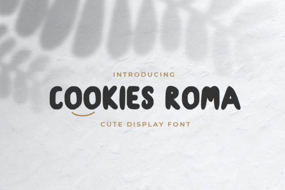 Cookies Roma: A Versatile and Quirky Display Font for Modern Design