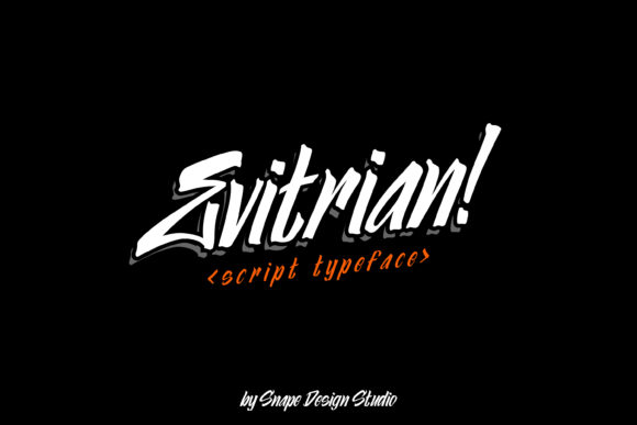 Evitrian Font for Modern Design