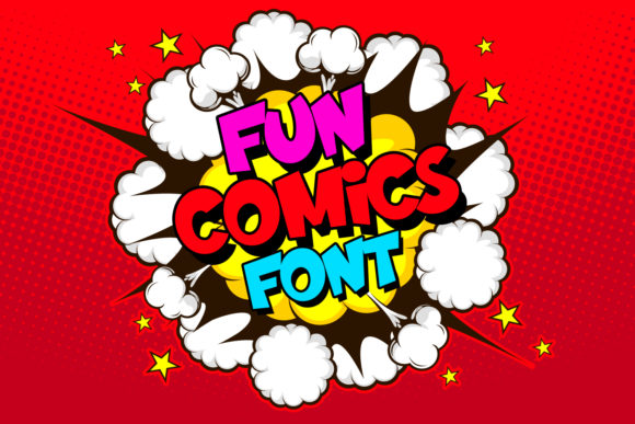 Fun Comics: A Playful Font That Brings Quirkiness and Authenticity to Your Creations