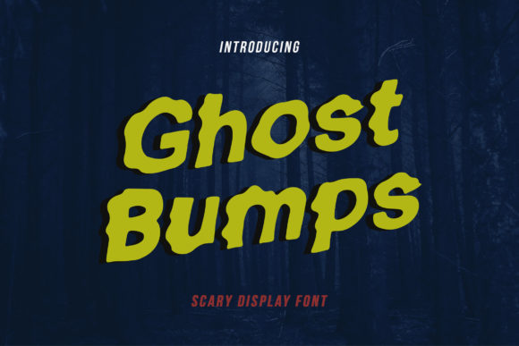 Ghost Bumps Font