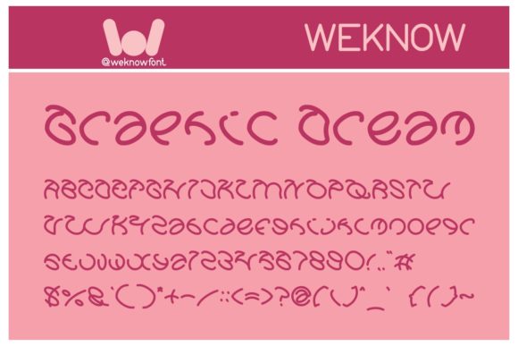 Graphic Dream: A Unique Display Font for Eye-Catching Designs