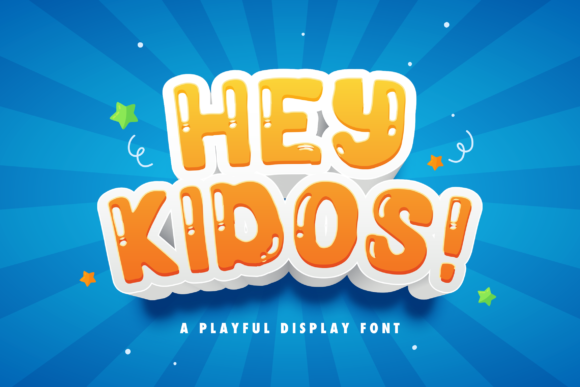 Hey Kidos Font: Playful and Fresh for Creative Projects