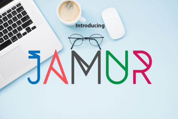 Jamur: A Futuristic Display Font That Adds Playfulness to Your Designs