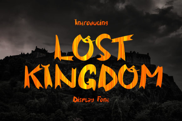 Lost Kingdom: A Spooky Font for Halloween and Beyond