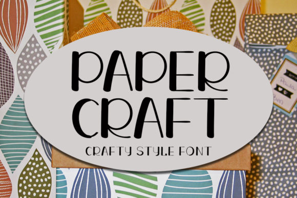 Paper Craft: A Magical Display Font with Elegance and Quirkiness