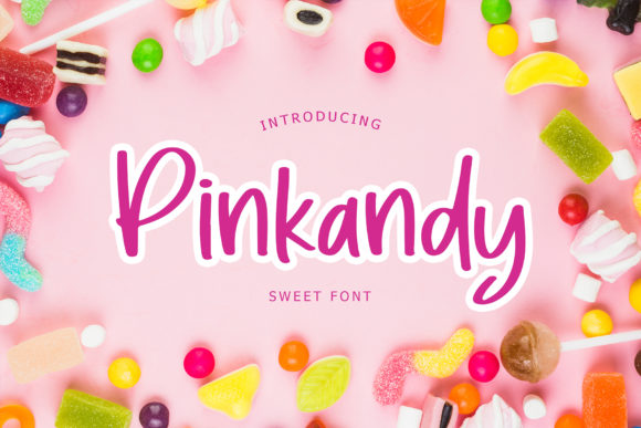 Pinkandy: A Playful Font for Creative Expression