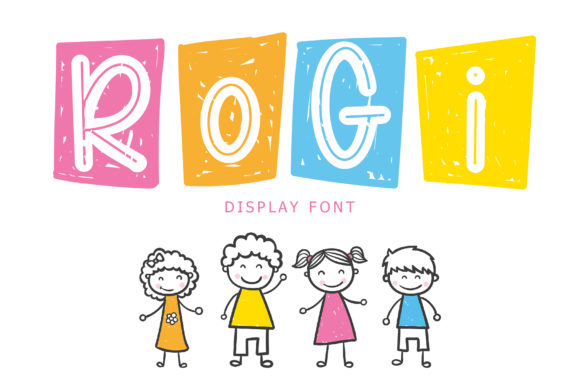 Rogi: A Whimsical Display Font for Creative and Educational Projects