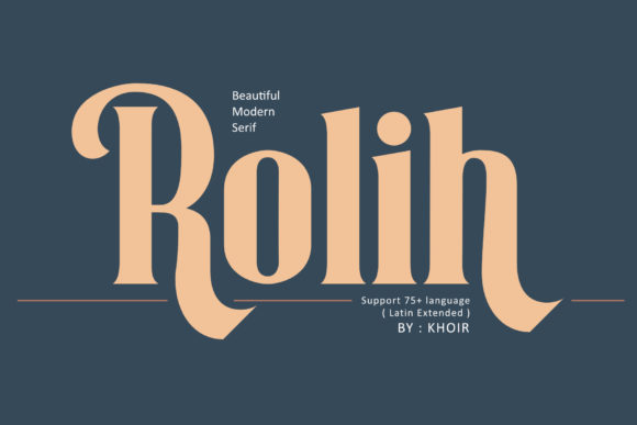 Rolih: A Font That Elevates Every Creative Project