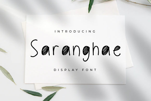 Saranghae: A Whimsical Font for Creative Expression