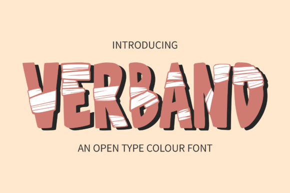 Verband: A Unique Display Font with a Medical Twist